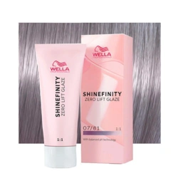 Wella Professional Shinefinity Zero Lift Glaze - 07/81 60ml - Medium Blonde Pearl Ash főképe